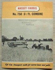 Massey harris combine for sale  LEICESTER