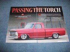 1968 Ford F-100 Cama Curta Custom Pickup Artigo "Passando a Tocha" F100 comprar usado  Enviando para Brazil