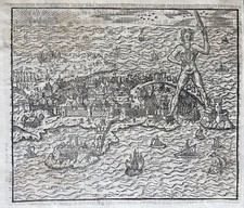 Gravure bois rhodes d'occasion  Lavernose-Lacasse