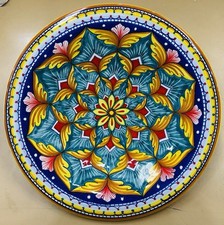 Deruta pottery plate d'occasion  Expédié en Belgium