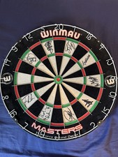 Signed dartboard worlds for sale  NORWICH