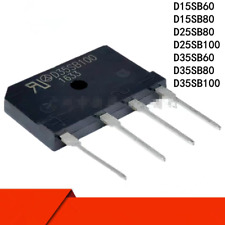 Usado, Ponte retificadora 5 peças D15SB60 D25SB80 D25SB100 D35SB100 D50SB100 15A/25A/35A/50A comprar usado  Enviando para Brazil