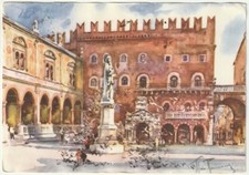 Verona piazza dante usato  Isola Vicentina