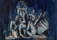 Original watercolour figures for sale Original watercolour figures for sale  WIRRAL