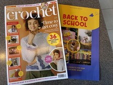 Inside crochet magazine for sale  CREDITON