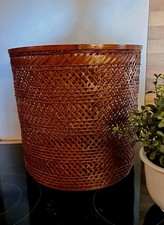 Vintage rattankorb rattan gebraucht kaufen  Wedemark