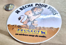 Autocollant bêche outillage d'occasion  Bully-les-Mines