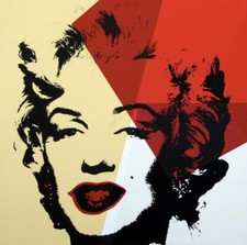 Andy Warhol- Tela de seda "Golden Marilyn 11.42" comprar usado  Enviando para Brazil