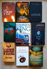 Lot roman thrillers d'occasion  Bois-d'Arcy