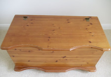 Solid pine ottoman for sale  SWANSEA