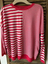 Red strippy jumper for sale  MORDEN