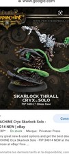 Warmachine cryx sharlock d'occasion  Écourt-Saint-Quentin