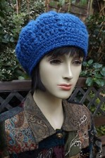 Crochet beret royal for sale  SOUTH SHIELDS