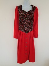 Vintage skirt red for sale  PLYMOUTH