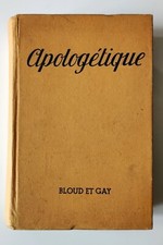 Apologétique chrétienne blou d'occasion  Le Mans