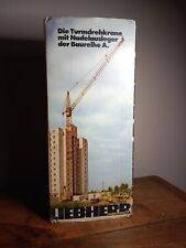 Gescha liebherr gru usato  Roascio