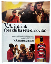 Pubblicita cinzano v.a. usato  Ferrara