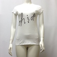 Decote V feminino ELEVEN por VENUS WILLIAMS "OH & OH" branco MÉDIO 100% algodão comprar usado  Enviando para Brazil