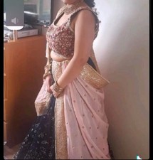 Lehnga stitched saree for sale  WOLVERHAMPTON