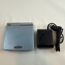 Sistema Nintendo GameBoy Advance SP AGS-101 azul pérola fabricante de equipamento original com carregador testado comprar usado Sistema Nintendo GameBoy Advance SP AGS-101 azul pérola fabricante de equipamento original com carregador testado comprar usado  Enviando para Brazil