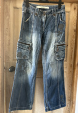 Ladies slouch denim for sale  LEICESTER