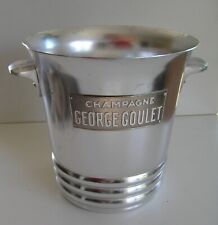 ANCIEN SEAU CHAMPAGNE GEORGE GOULET EMAILLE CLOISONNE ICE BUCKET comprar usado  Enviando para Brazil