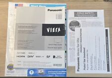 Panasonic Viera Plasma TV Manual de usuario TC-P42G25 TC-P46G25 TC-P50G25 TC-P54G25 segunda mano  Embacar hacia Argentina