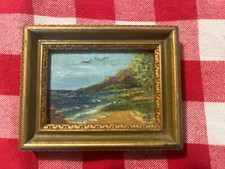 Miniature oil painting for sale  Clifton