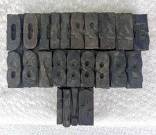 Antique lot letterpress for sale  Red Creek