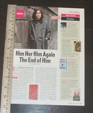 Patricia Marx original ONE magazine clipping page PHOTO article, usado comprar usado  Enviando para Brazil