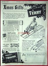 Expansor de peito TERRY, máquina de remo etc 1939 impressão de anúncio: anúncio de equipamento de fitness comprar usado  Enviando para Brazil