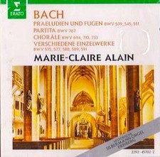 Orgelwerke bwv 539 d'occasion  France
