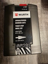 Würth spiralstufenbohrer satz gebraucht kaufen  Essen