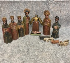 Primitive nativity set for sale  Post Falls