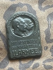 Kappenabzeichen originale 11 usato  Trieste
