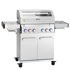 Używany, TAINO PLATINUM YAMARA 4+2 Grill gazowy Stal nierdzewna 4 palniki Sear-Burner Backburner na sprzedaż  Wysyłka do Poland