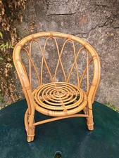 Fauteuilchaise enfant rotin d'occasion  Béziers
