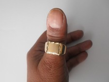 Bague plaqué chevalière d'occasion  Rioz