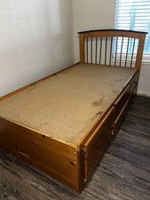 Solid wood twin for sale  Riverbank