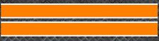 Orange bands stripe d'occasion  Expédié en Belgium