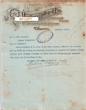 Beau document 1921 d'occasion  Vernet-les-Bains