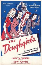 Lenore Ulric "THE DOUGHGIRLS" Taylor Holmes / Viola Roache 1943 Chicago Flyer, usado comprar usado  Enviando para Brazil