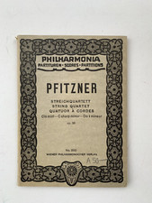 Noten pfitzner streichquartett gebraucht kaufen  Berlin