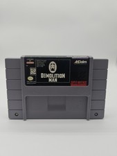 Demolition Man (Super Nintendo SNES, 1995) Testado e Funcionando DANOS NA ETIQUETA TRASEIRA comprar usado  Enviando para Brazil