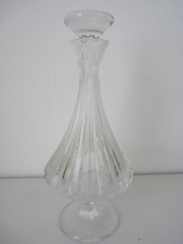 Crystal carafe chiseled d'occasion  Expédié en Belgium