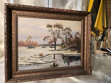 Antique oil board for sale  Deep River