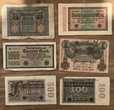 Lot germany banknotes. for sale  CAMBERLEY