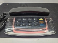 Telefone fixo Radio Shack anos 80 cristalite rosa neon luz clara 43-809 funciona comprar usado  Enviando para Brazil