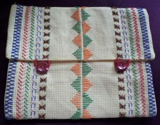 Stofftasche gelb bestickt gebraucht kaufen Stofftasche gelb bestickt gebraucht kaufen  Hamburg