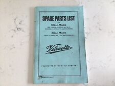 Spare parts list for sale  BOREHAMWOOD